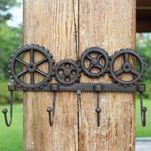 Lot de 6 patères murales, porte-serviettes, crochet de porte, sans