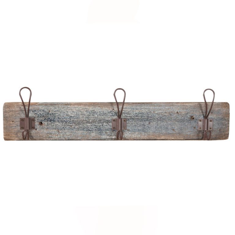 Porte-manteau mural vintage - patère vintage SNCF - vestiaire en metal