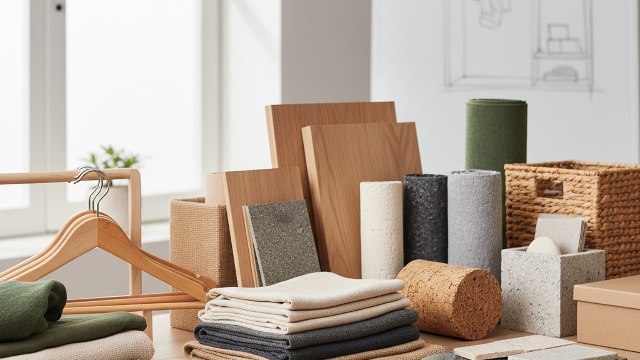 Quels matériaux choisir pour un vestiaire durable ?