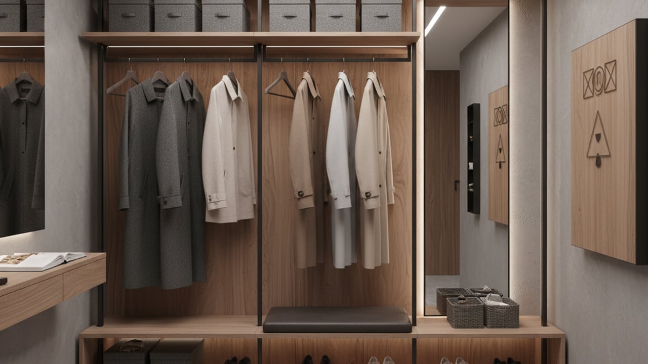 Pourquoi installer un vestiaire façon professionnel chez soi en 2026 ?